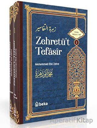 Muhammed Ebu Zehra Tefsiri Zehretüt Tefasir 1 Cilt
