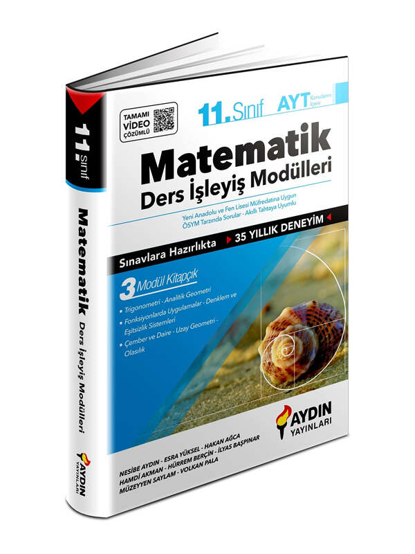 11 Sınıf Aydın Matematik Ders İşleyiş Modülleri Aydın Yayınları