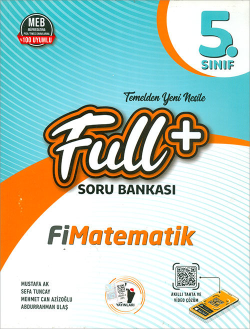 5 Sınıf Full Matematik Soru Bankası Kampanyalı Fi Yayınları Komisyon 66 İndirim