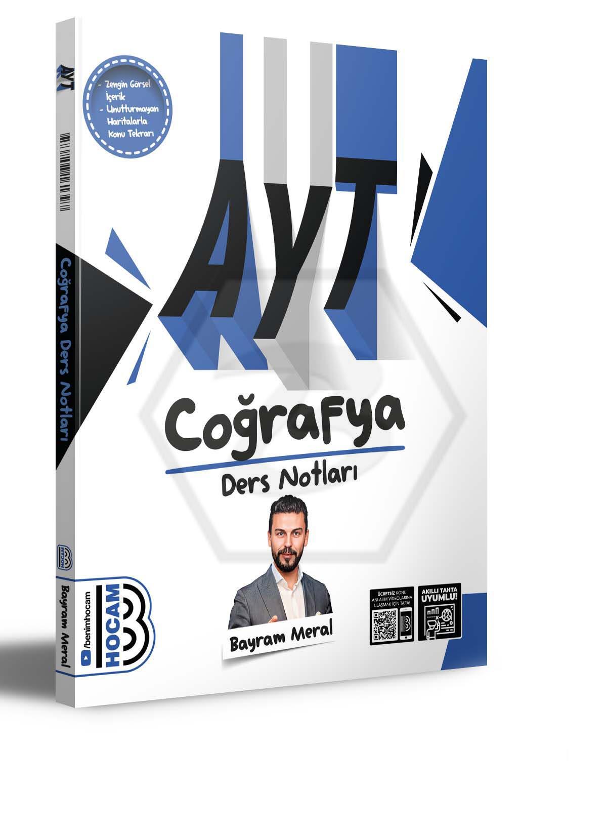 Benim Hocam 2025 AYT Coğrafya Ders Notları Komisyon 47 İndirim