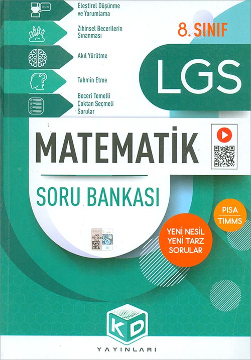 8 Sınıf LGS Matematik A Soru Bankası