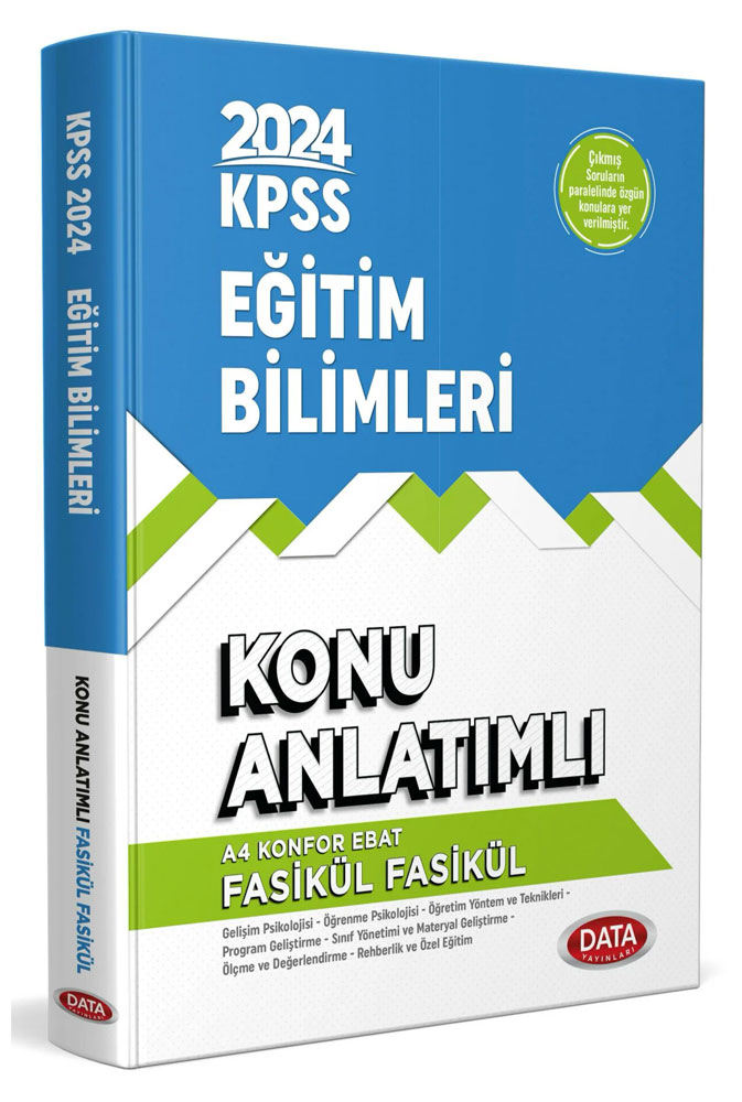 KPSS Eğitim Bilimleri Tek Kitap Konu Anlatımlı Dijital Platforma Hediyeli
