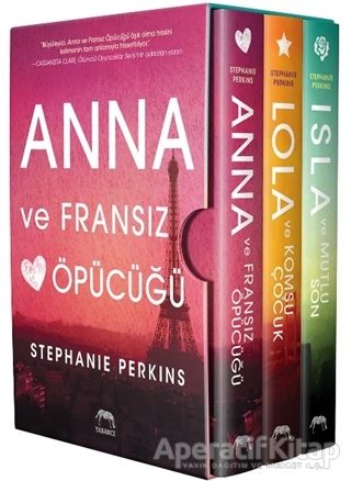 Anna Lola Isla Kutu Seti 3 Kitap Takım