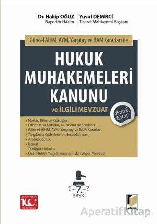 Hukuk Muhakemeleri Kanunu ve İlgili Mevzuat Pratik Kitap