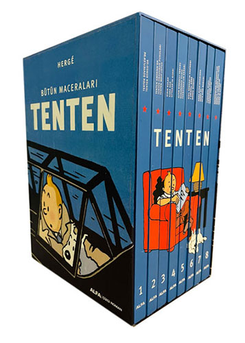 Tenten 8 Kitap Takım
