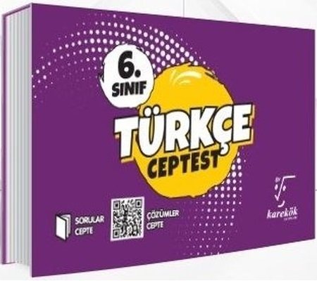 Karekök Yayınları 6 Sınıf Türkçe Cep Test