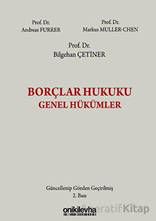 Borçlar Hukuku Genel Hükümler