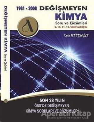 Değişmeyen Kimya I II Soru ve Çözümleri 1981 2008