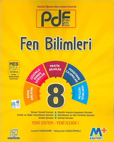 8 Sınıf 1 Dönem LGS Keşfet Serisi Fen Bilimleri Soru Bankası Günay Yayınları Komisyon 25 İndirim