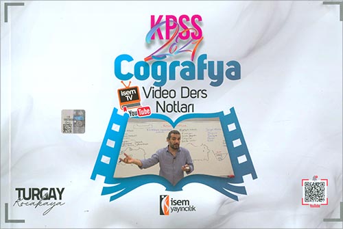2021 KPSS Coğrafya Video Ders Notları İsem Yayıncılık Komisyon