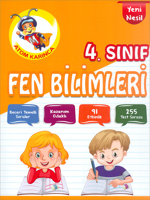 8 Sınıf Fen Bilimleri Bizim Sınıf Defter