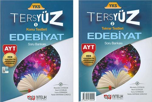 Nitelik Yayınları AYT Edebiyat Tersyüz Soru Bankası Nitelik