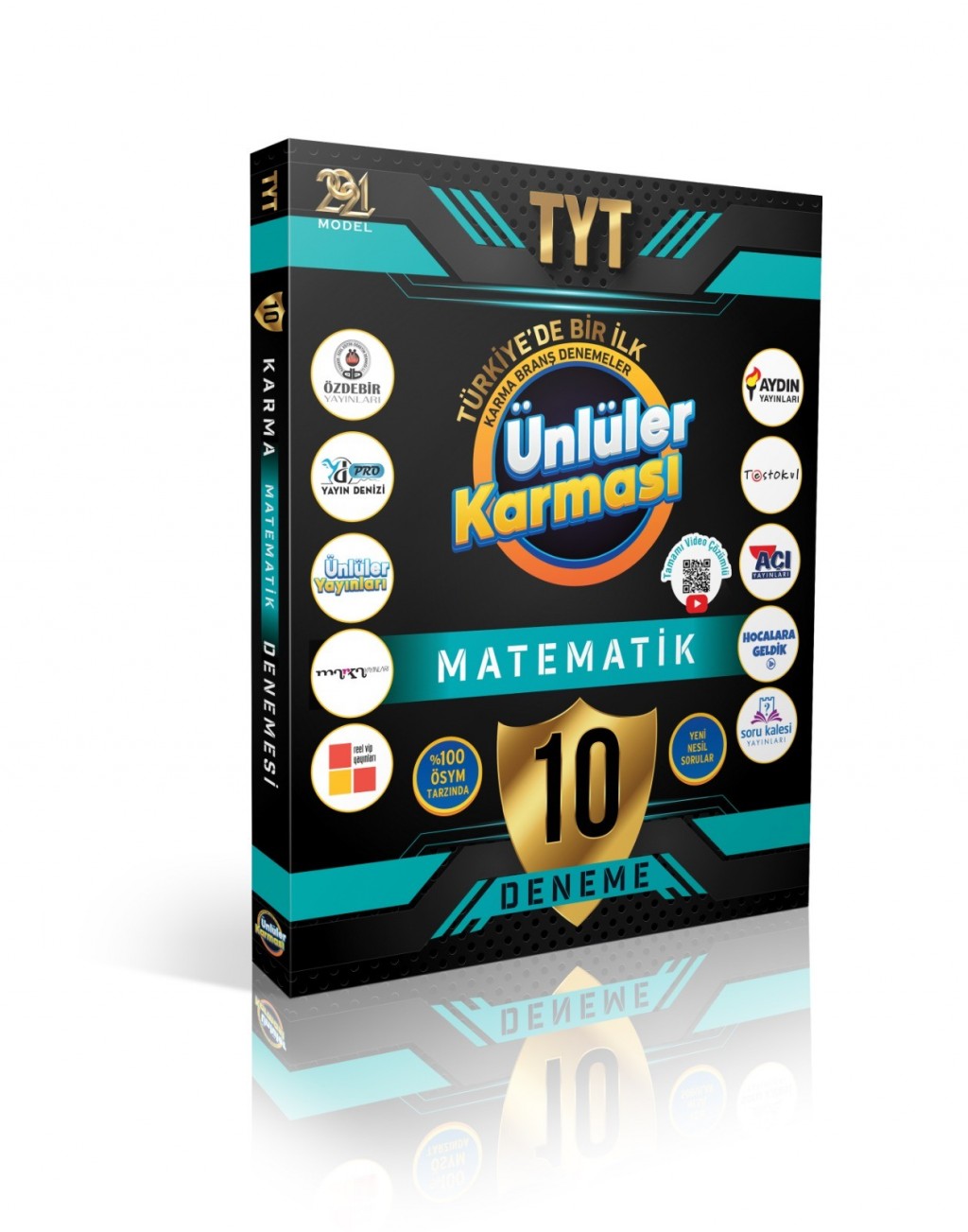 Ünlüler Karması Yayınları TYT Matematik 10 Deneme