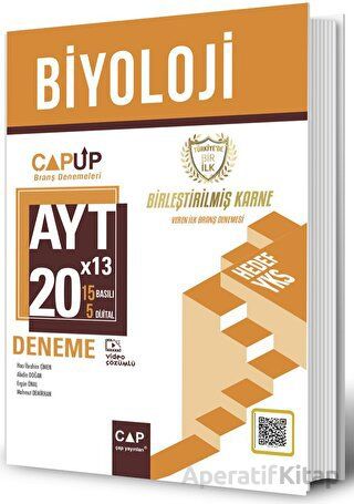 AYT Biyoloji 20x13 Up Deneme Kampanyalı Çap Yayınları Komisyon 25 İndirim