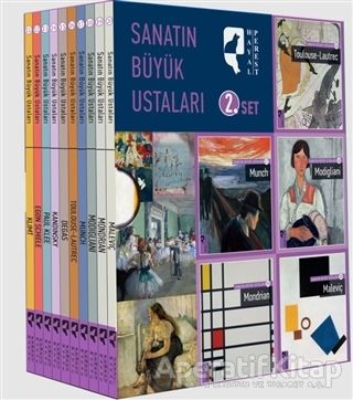 Sanatın Büyük Ustaları 2 Set 10 Kitap Takım