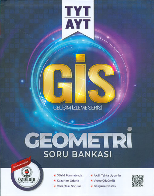 TYT AYT Geometri GİS Soru Bankası Özdebir Yayınları Komisyon 25 İndirim