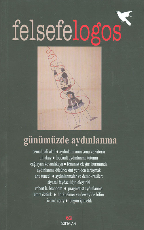 Felsefelogos Sayı 62 2016 3