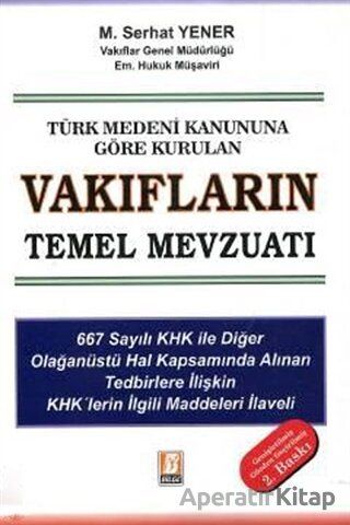 Vakıfların Temel Mevzuatı