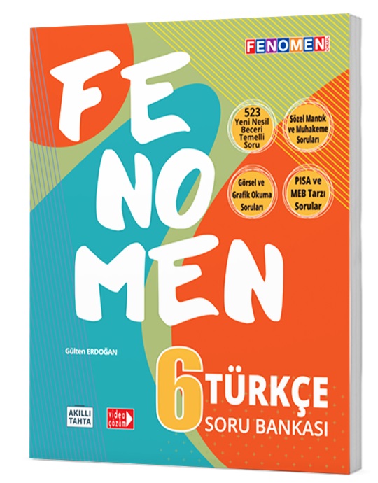 6 Sınıf Türkçe Fenomen B Soru Bankası Fenomen Kitap