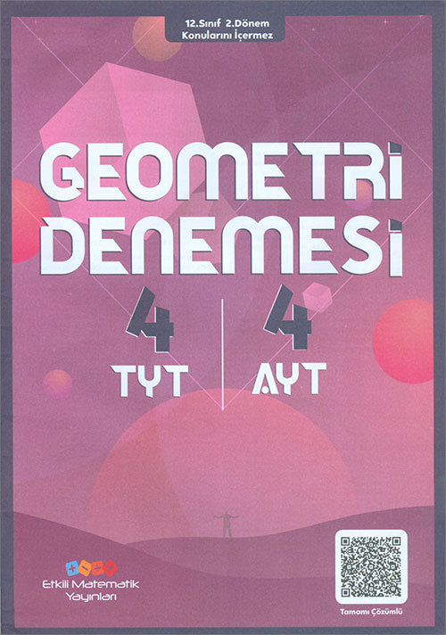 Etkili Matematik Yayınları TYT AYT Geometri Denemesi Özel Baskı
