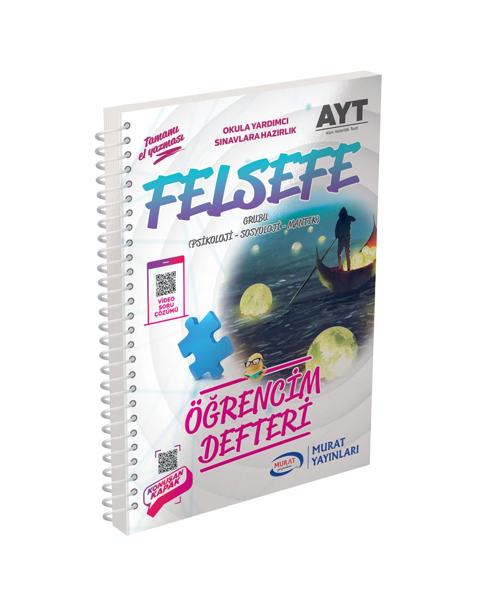 AYT Felsefe Öğrencim Defteri