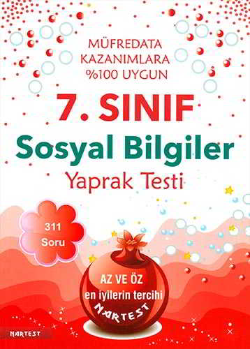 7 Sınıf Sosyal Bilgiler Yaprak Test