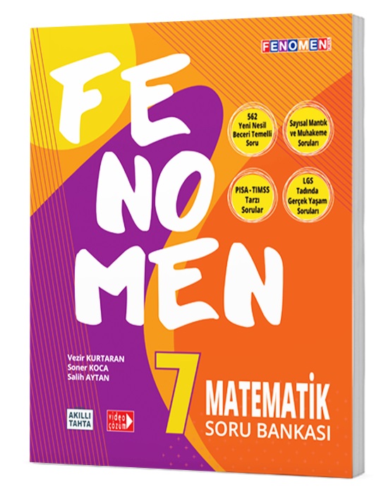 Gama 7 Sınıf Matematik Fenomen Soru Bankası Komisyon 25 İndirim