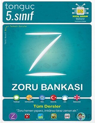 Tonguç Akademi 5 Sınıf Tüm Dersler Zoru Bankası