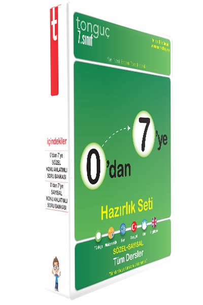 0dan 7ye Konu Anlatımlı Soru Bankası Seti Tonguç Akademi