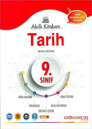 Kronometre 9 Sınıf Tarih Akıllı Kitabım Melike Sezgin 4 İndirim