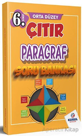 6 Sınıf Orta Düzey Çıtır Paragraf Soru Bankası