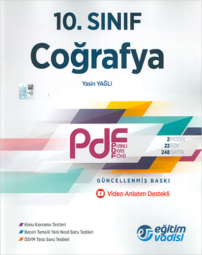 Eğitim Vadisi 11 Sınıf Coğrafya PDF Planlı Ders Föyü