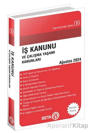 İş Kanunu ve Çalışma Yaşamı Kanunları Ağustos 2024