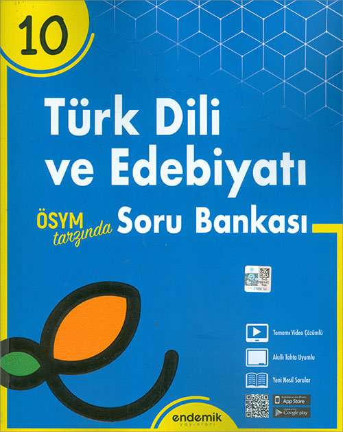 Endemik Yayınları 11 Sınıf Türk Dili ve Edebiyatı Soru Bankası
