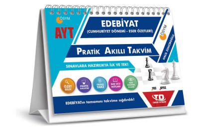 Tandem AYT Edebiyat Pratik Akıllı Takvim Cumhuriyet Dönemi Eser Özetleri Komisyon 47 İndirim