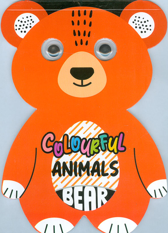 Colourful Animals Bear Boyama Kitabı 47 İndirim