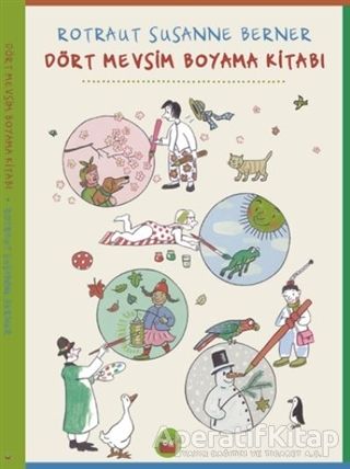 Dört Mevsim Boyama Kitabı