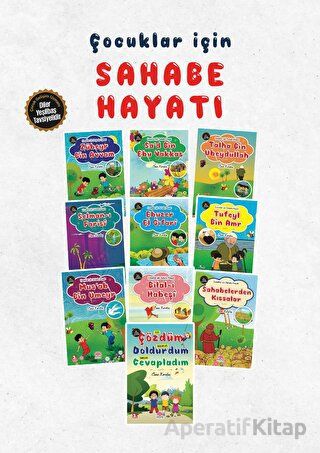 Çocuklar İçin Sahabe Hayatı 1 10 Kitap Takım
