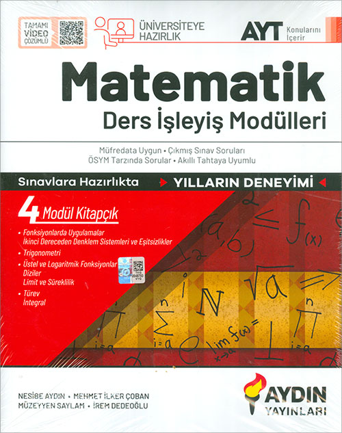 AYT Matematik Ders İşleyiş Modülleri