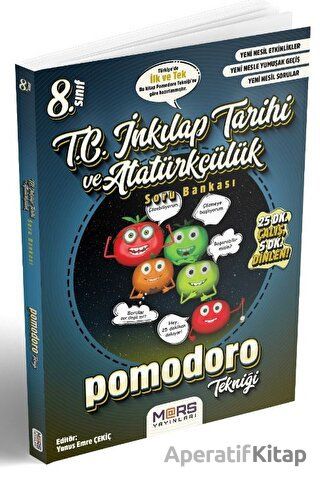 8 Sınıf T C İnkılap Tarihi ve Atatürkçülük Pomodoro Soru Bankası
