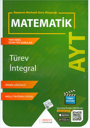 Derece Yayınları AYT Türev İntegral