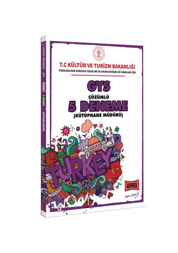 Yargı GYS T C Kültür ve Turizm Bakanlığı Kütüphane Müdürü İçin Çözümlü 5 Deneme Komisyon 15 İndirim