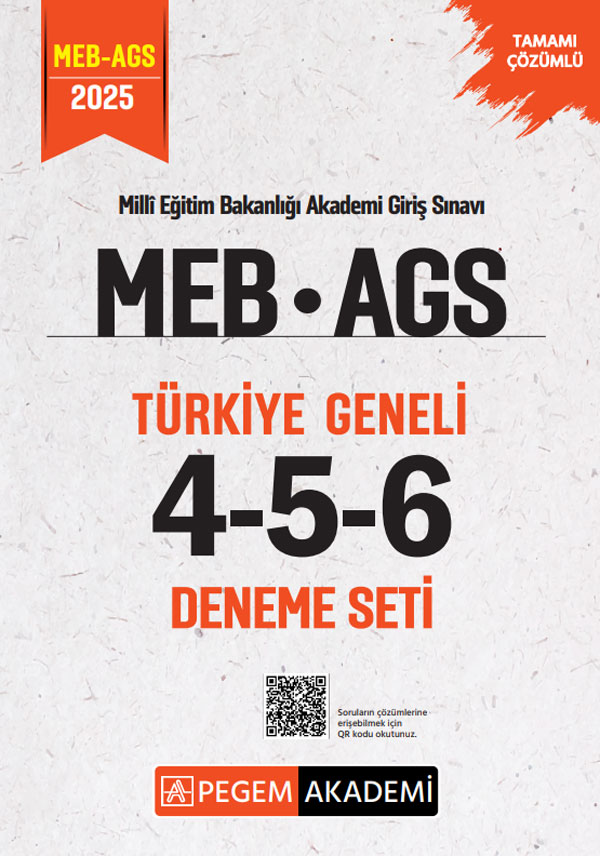 2025 MEB AGS ÖABT İlköğretim Matematik Öğretmenliği Tamamı Çözümlü 7 Deneme