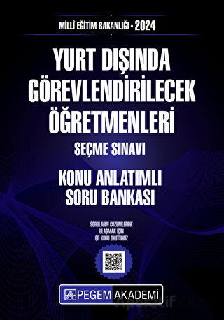 2026 MEB Yurt Dışında Görevlendirilecek Öğretmenleri Seçme Sınavı Konu Anlatımlı Soru Bankası