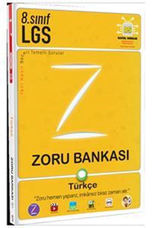 8 Sınıf LGS Türkçe Zoru Bankası