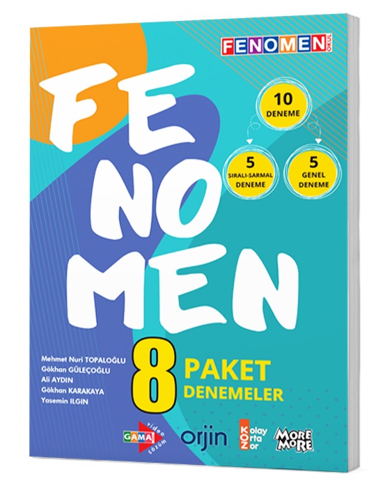 8 Sınıf Fenomen 8 Paket Deneme