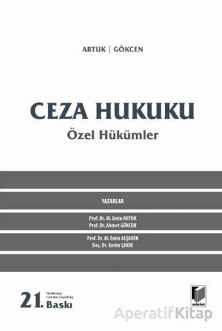 Ceza Hukuku Özel Hükümler