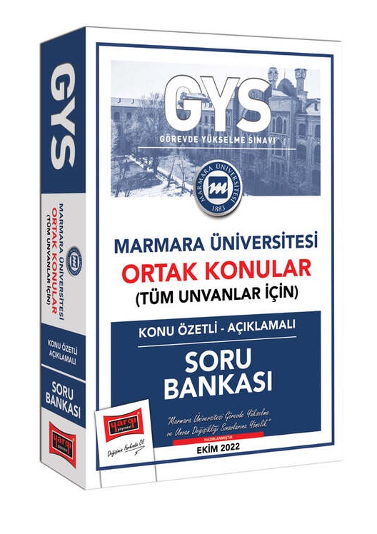 Yargı Yayınları Ticaret Bakanlığı GYS Ortak Konular Tüm Unvanlar İçin Konu Özetli Açıklamalı Ders Notları Çıkmış ve Çıkması Muhtemel Soru ve Cevapları