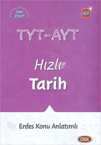 Data Yayınları TYT AYT Hızlı Tarih Enfes Konu Anlatımlı