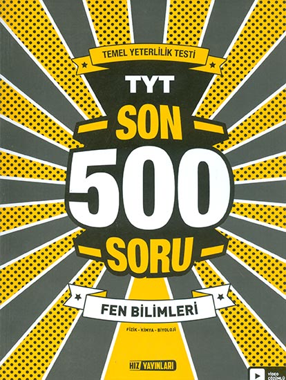 TYT Son 500 Soru Fen Bilimleri